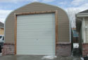 For residential applications of garages, RV storage or workshops in higher covenant controlled neighborhoods' the Armor Steel P-series building with a custom wood siding front, may be the perfect low budget solution to your additional RV storage or additional space problem.